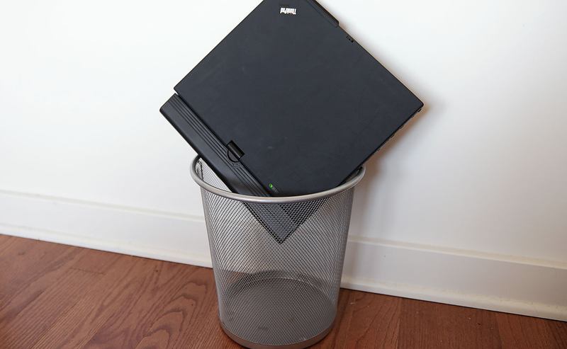 This thing won’t die and it doesn’t fit in my trash can.